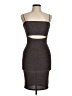 Windsor Metallic Brown Cocktail Dress Size M - photo 1