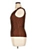 Komarov Brown Sleeveless Top Size XL (4) - photo 5