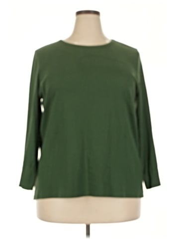 Lands' End 3/4 Sleeve T-Shirt (view 1)