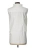 Cos 100% Cotton White Sleeveless Button-Down Shirt Size 10 - photo 2