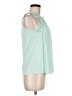Taylor & Sage Green Sleeveless Blouse Size M - photo 4