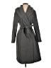 Zara 100% Polyester Gray Coat Size S - photo 1