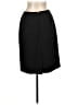 Kasper 100% Polyester Solid Black Formal Skirt Size 10 - photo 2