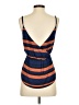Babaton 100% Polyester Orange Sleeveless Blouse Size S - photo 2