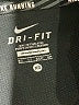 Nike 100% Polyester Black Active T-Shirt Size XS - photo 7