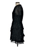 Madewell 100% Polyester Animal Print Black Cocktail Dress Size 2 - photo 5
