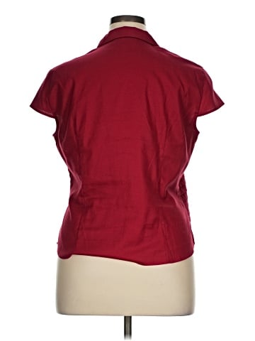 Jones New York Signature Short Sleeve Blouse (view 2)