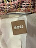 BOSS by HUGO BOSS 100% Cotton Tweed Pink Jacket Size 16 - photo 6