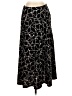 JM Collection Print Black Casual Skirt Size S - photo 1