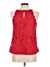 A. Byer Red Sleeveless Blouse Size M - photo 2
