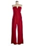 Trixxi Color Block Red Jumpsuit Size M - photo 1