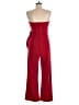 Trixxi Color Block Red Jumpsuit Size M - photo 2