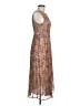 Assorted Brands 100% Viscose Paisley Brown Casual Dress Size M (estimated) - photo 4