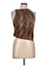 Assorted Brands 100% Polyester Brown Sleeveless Top Size L - photo 1