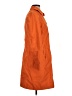 Lands' End 100% Polyester Orange Trenchcoat Size XS - photo 4
