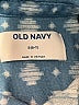Old Navy Stars Blue Short Sleeve Button-Down Shirt Size 6 - 7 - photo 3