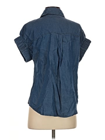 Adrienne Vittadini Short Sleeve Button-Down Shirt (view 2)