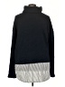 Suzanne Betro Blue Turtleneck Sweater Size XXL (estimated) - photo 2