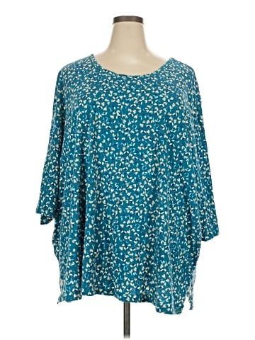 Woman Within 3/4 Sleeve T-Shirt (view 1)