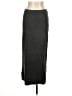 H&M Solid Gray Casual Skirt Size L - photo 1