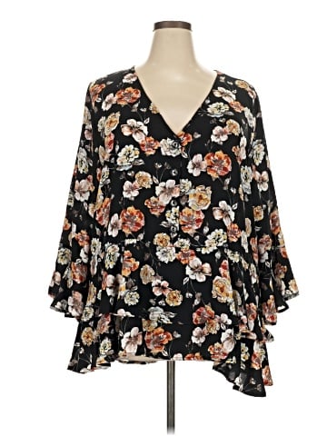 Ophelia Roe 3/4 Sleeve Blouse (view 1)