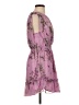 Steve Madden 100% Polyester Floral Purple Cocktail Dress Size XS - photo 4