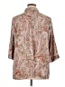 Catherines Paisley Tan 3/4 Sleeve Blouse Size 1X - photo 2