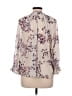 Lovestitch Floral Ivory 3/4 Sleeve Blouse Size M - photo 2