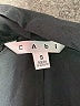 CAbi Black Sleeveless Silk Top Size S - photo 7