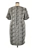 Taylor Paisley Gray Casual Dress Size 18 - photo 2