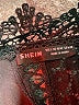 Shein 100% Polyester Black Long Sleeve Blouse Size 8 - 10 - photo 7