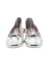 AGL 100% Leather Metallic Silver Flats Size EU (IT) 41 / US 11 - photo 2
