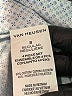 Van Heusen Chevron-herringbone Blue Long Sleeve Button-Down Shirt Size 8 - photo 3