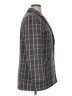 French Mauve 100% Polyester Plaid Gray Blazer Size XL - photo 4