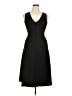 Club Monaco 100% Polyester Solid Black Cocktail Dress Size 10 - photo 1