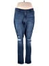 Old Navy Hearts Blue Jeans Size 18 (tall) - photo 1