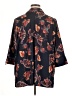 Catherines Floral Black 3/4 Sleeve Blouse Size 1X - photo 2