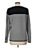Chico's Stripes Black Pullover Sweater Size Lg (2) - photo 2