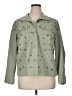 Chico's Stars Green Jacket Size XL (3) - photo 1