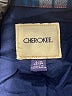 Cherokee 100% Cotton Plaid Blue Jacket Size 12 - 14 - photo 3
