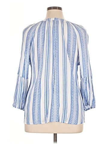 Brina & Em 3/4 Sleeve Blouse (view 2)