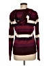 Tiara 100% Acrylic Stripes Burgundy Pullover Sweater Size M - photo 2