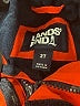 Lands' End 100% Nylon Color Block Orange Snow Jacket Size 2T - photo 3