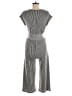 Caution to the Wind Metallic Silver Jumpsuit Size M - photo 2