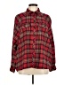 Wild Fable Plaid Red Long Sleeve Button-Down Shirt Size M - photo 1