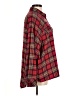 Wild Fable Plaid Red Long Sleeve Button-Down Shirt Size M - photo 4