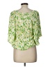 Rafaella Green 3/4 Sleeve Blouse Size L - photo 2