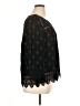 Pale Sky 100% Rayon Black 3/4 Sleeve Blouse Size XL - photo 4