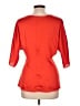 Ann Taylor Red 3/4 Sleeve Blouse Size 10 - photo 2