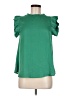 Mittoshop 100% Polyester Green Short Sleeve Top Size M - photo 1